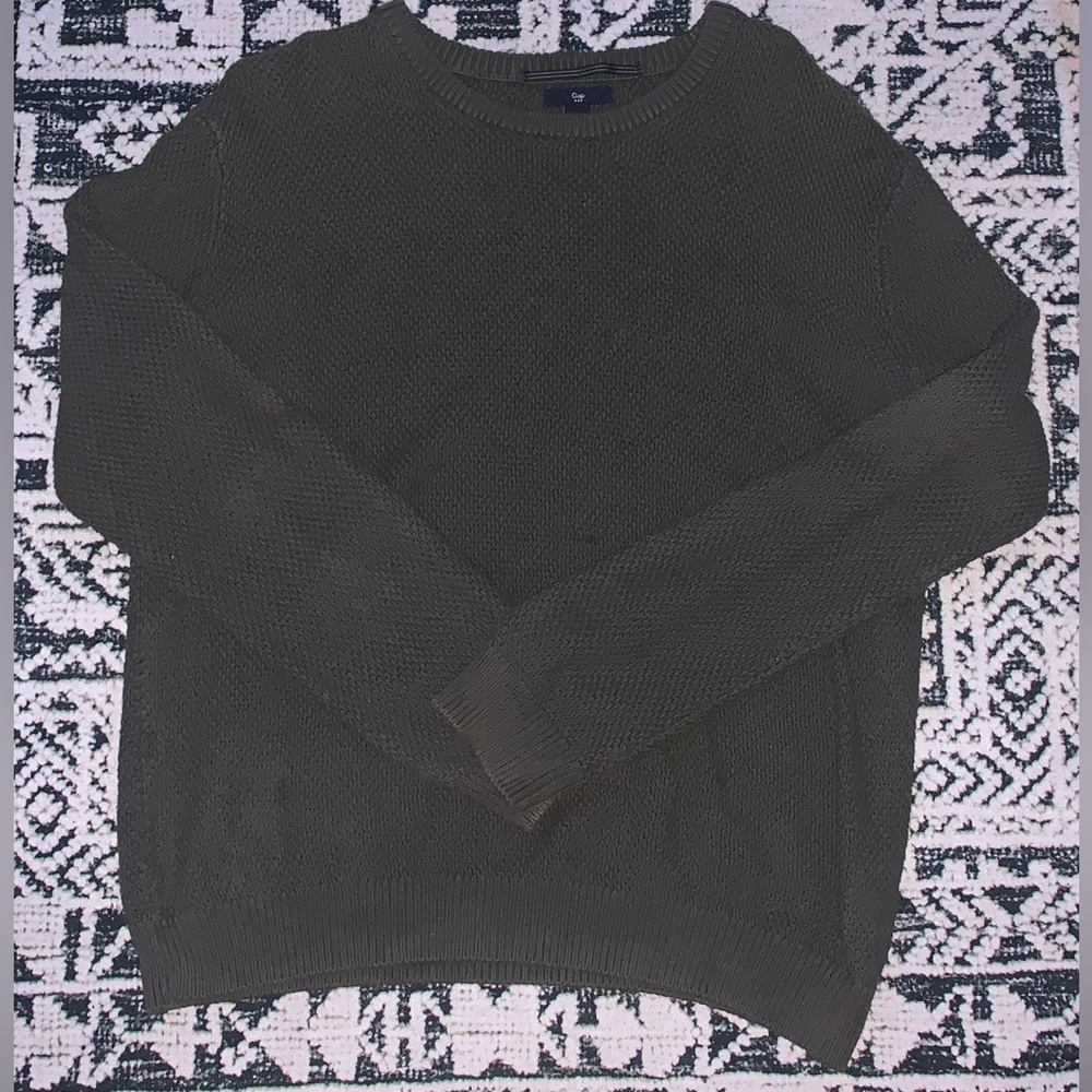 Green Knitted Sweater